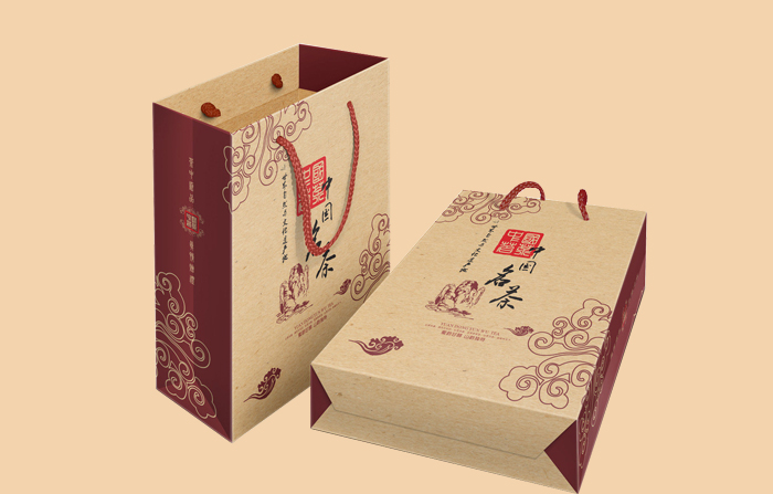中国名茶茶叶纸袋印刷
